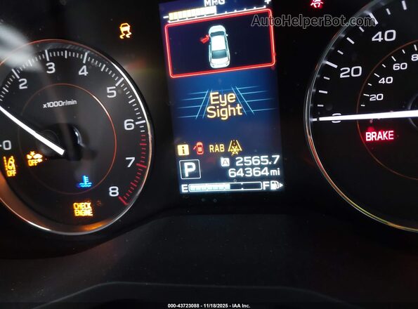 JF2GTAMC0K8255558 2019 SUBARU CROSSTREK Белый 