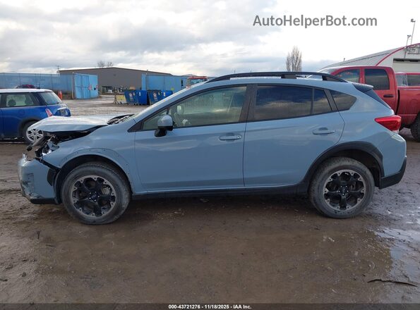 JF2GTAPC1NH284356 2022 SUBARU CROSSTREK Light Blue Панорамний вид салону 360°