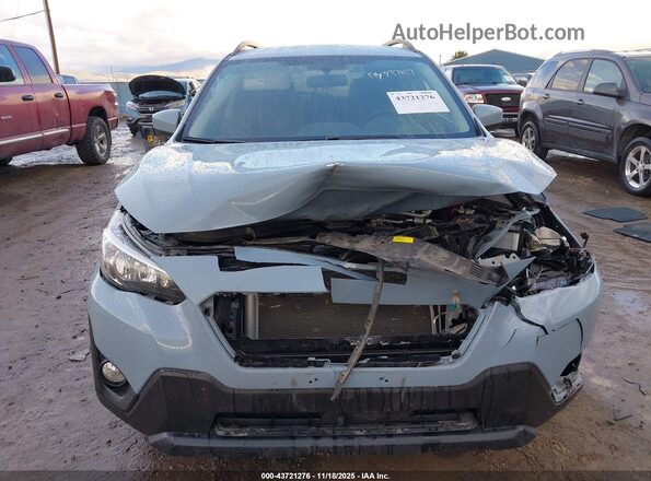 JF2GTAPC1NH284356 2022 SUBARU CROSSTREK Light Blue Вид щитка приладів