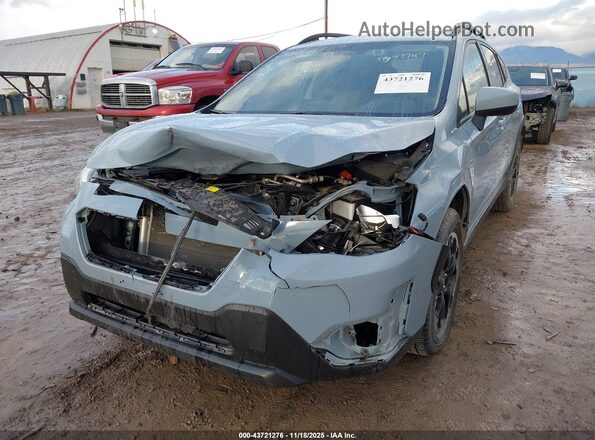 JF2GTAPC1NH284356 2022 SUBARU CROSSTREK Light Blue Вид спереду