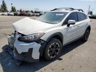 2022 Subaru Crosstrek Premium White vin: JF2GTAPCXNH229744