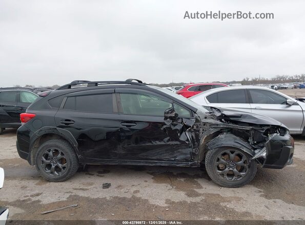 JF2GTHRC4NH239756 2022 SUBARU CROSSTREK Черный Вид задней части салона