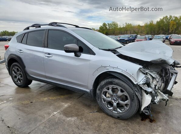 JF2GTHSCXNH254899 2022 SUBARU CROSSTREK Silver Przód prawy
