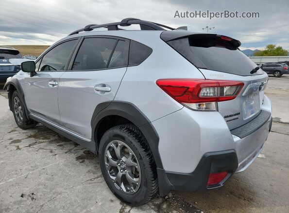 JF2GTHSCXNH254899 2022 SUBARU CROSSTREK Silver Tył lewy