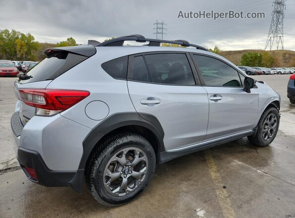 JF2GTHSCXNH254899 2022 SUBARU CROSSTREK Silver Tył prawy
