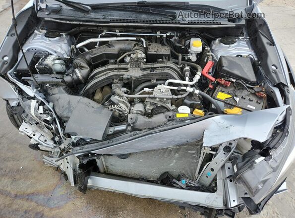 JF2GTHSCXNH254899 2022 SUBARU CROSSTREK Silver Widok komory silnika