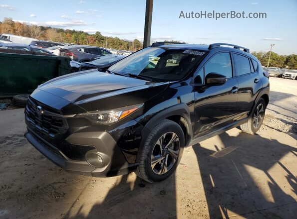 JF2GUADC2R8343146 2024 SUBARU CROSSTREK Черный Передняя левая четверть