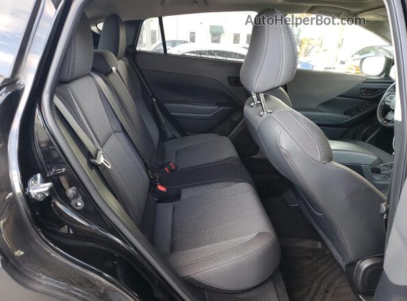 JF2GUADC2R8343146 2024 SUBARU CROSSTREK Черный Вид задних сидений