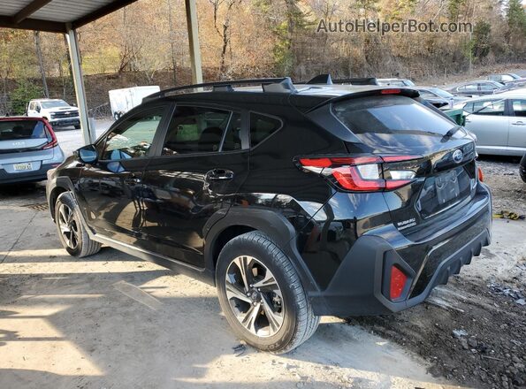 JF2GUADC2R8343146 2024 SUBARU CROSSTREK Черный Задняя левая четверть
