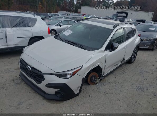 JF2GUADCXRH902250 2024 SUBARU CROSSTREK Белый Передняя левая четверть
