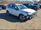 2018 Subaru Forester 2.5i White vin: JF2SJABC6JH607768