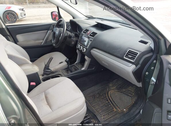 JF2SJADC7GG501664 2016 SUBARU FORESTER 2.5 Light Blue Vista interior delantera