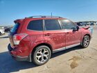 2017 Subaru Forester 2.5i Touring Темно-бордовый vin: JF2SJATC0HH444639