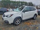 2017 Subaru Forester 2.5i Touring White vin: JF2SJATCXHH593785
