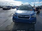 2018 Subaru Forester   Синий vin: JF2SJAWC3JH521957