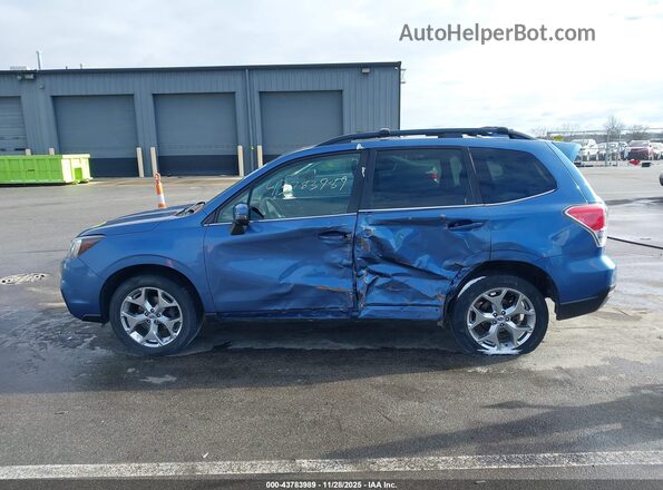 JF2SJAWC3JH521957 2018 SUBARU FORESTER Синий Панорамный вид салона 360°