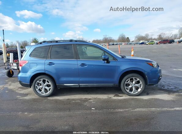 JF2SJAWC3JH521957 2018 SUBARU FORESTER Синий Вид задней части салона