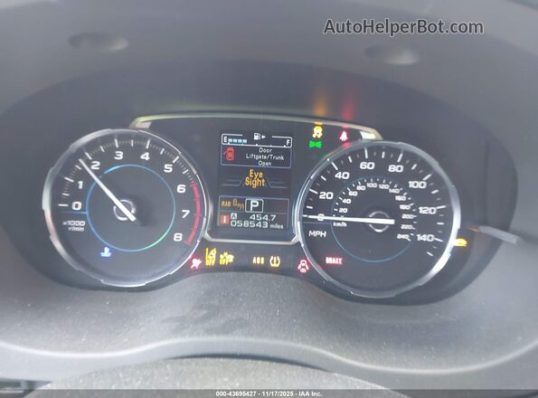 JF2SJAWC6HH464003 2017 SUBARU FORESTER 2.5I TO Серебряный Вид задних сидений