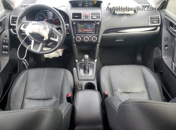 JF2SJAWC6JH516722 2018 SUBARU FORESTER 2.5I TO Синий Вид панели приборов