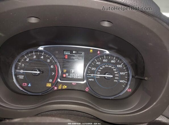 JF2SJAWC7HH424125 2017 SUBARU FORESTER Белый Вид задних сидений