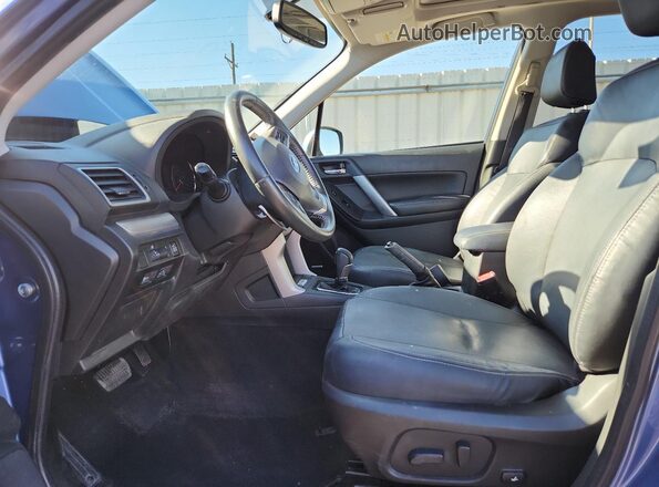 JF2SJGVC6GH551354 2016 SUBARU FORESTER2. Синий Вид салона спереди