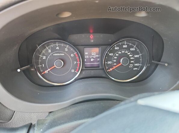 JF2SJGVC6GH551354 2016 SUBARU FORESTER2. Синий Вид щитка приборов
