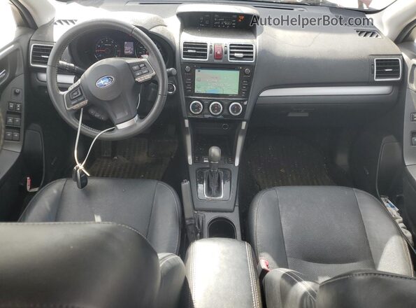 JF2SJGXC0GH485364 2016 SUBARU FORESTER2. Темно-бордовый Вид панели приборов
