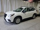 2024 Subaru Forester White vin: JF2SKABC9RH411638