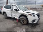 2022 Subaru Forester Premium Белый vin: JF2SKADC3NH402277