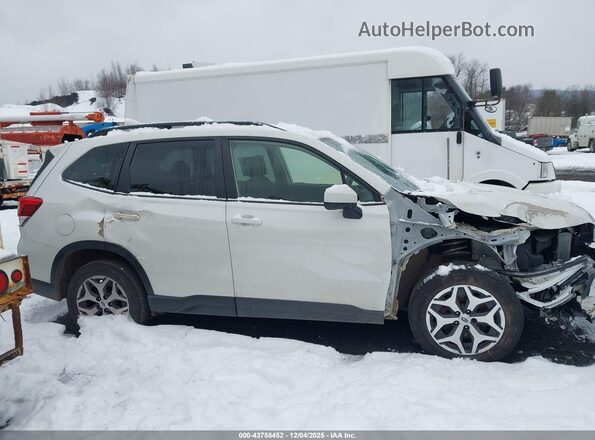 JF2SKAFC1MH418683 2021 SUBARU FORESTER Белый Вид щитка приборов