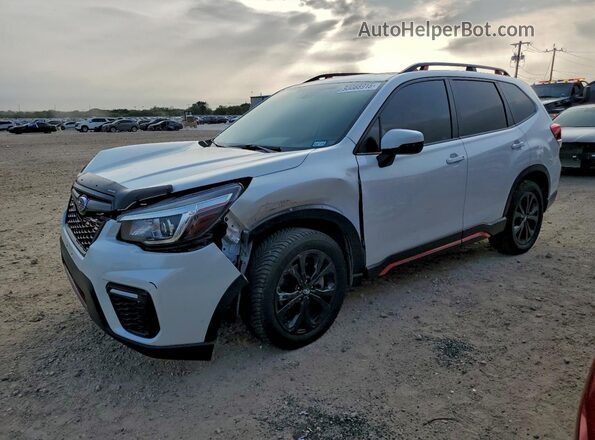 JF2SKAMC8LH400506 2020 SUBARU FORESTER Белый Передняя левая четверть