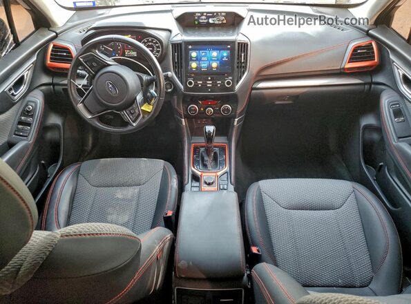 JF2SKAMC8LH400506 2020 SUBARU FORESTER Белый Вид панели приборов