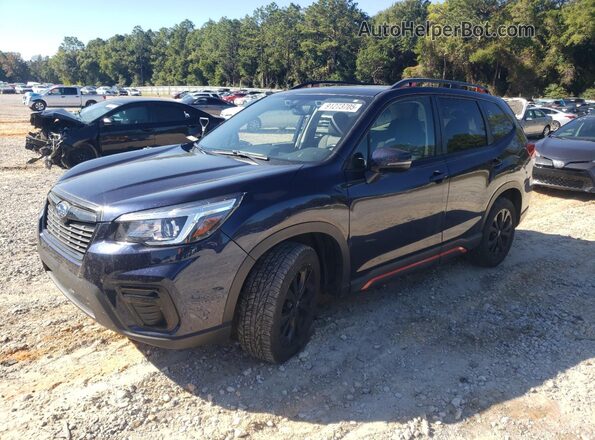 JF2SKAMC9LH412468 2020 SUBARU FORESTER Blue Przód lewy