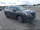 2022 Subaru Forester Limited Серый vin: JF2SKANC1NH435762