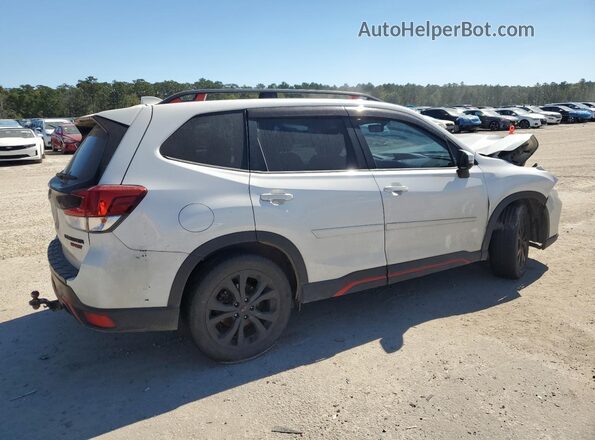 JF2SKARC7MH504236 2021 SUBARU FORESTER White Rear right