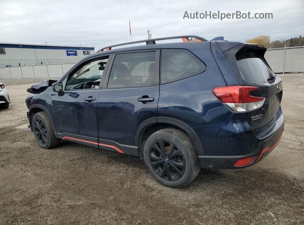 JF2SKEMC5LH410112 2020 SUBARU FORESTER Синий Задняя левая четверть