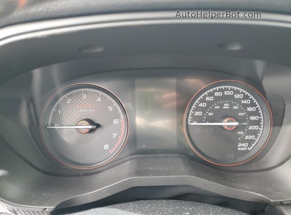 JF2SKEMC5LH410112 2020 SUBARU FORESTER Синий Вид щитка приборов