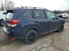 2020 Subaru Forester Sport Синий vin: JF2SKEMC5LH410112