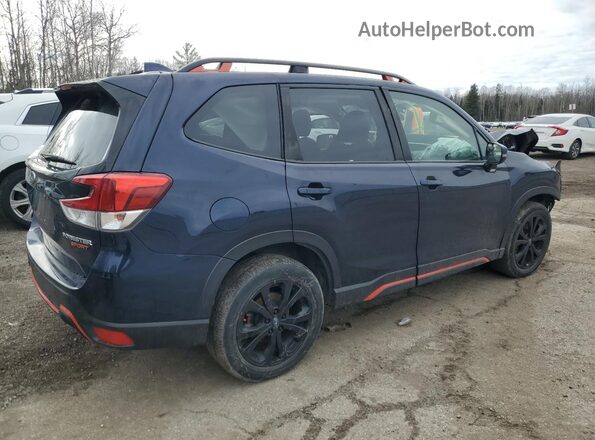 JF2SKEMC5LH410112 2020 SUBARU FORESTER Синий Задняя правая четверть
