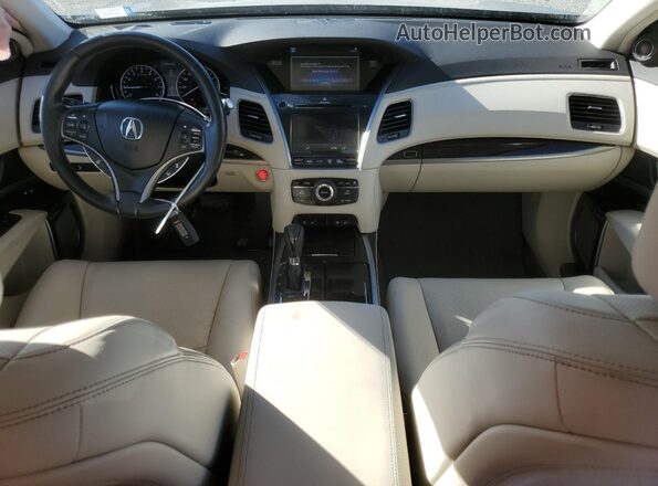 JH4KC1F91GC001371 2016 ACURA RLX Бордовый Вид панели приборов