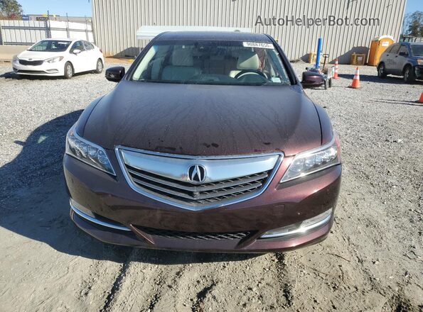 JH4KC1F91GC001371 2016 ACURA RLX Бордовый Вид спереди
