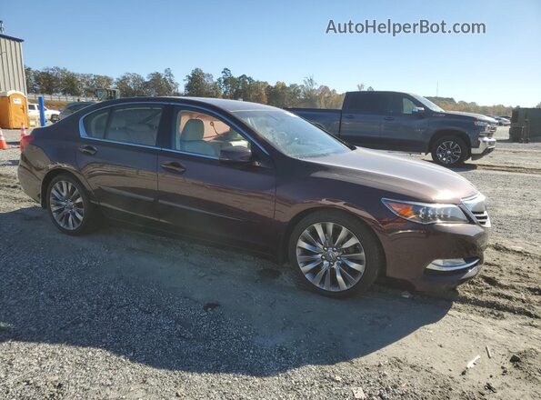 JH4KC1F91GC001371 2016 ACURA RLX Бордовый Передняя правая четверть
