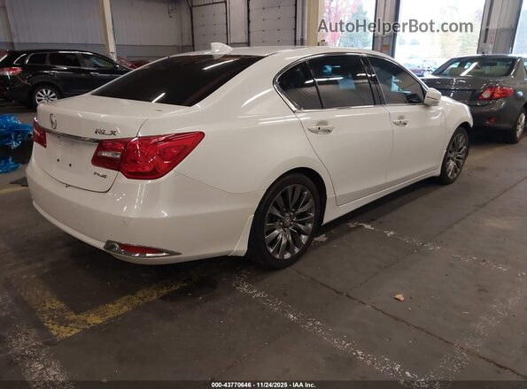 JH4KC1F97GC001052 2016 ACURA RLX Белый Задняя правая четверть