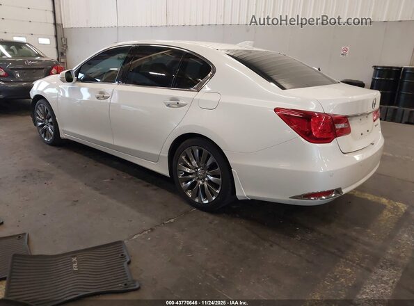 JH4KC1F97GC001052 2016 ACURA RLX Белый Задняя левая четверть