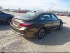 2017 Honda Accord Hybrid   Brown vin: JHMCR6F3XHC006646