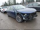 2017 Honda Accord Hybrid Touring Blue vin: JHMCR6F71HC014623