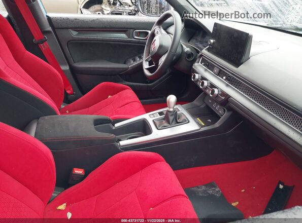 JHMFL5G41SX004381 2025 HONDA CIVIC TYPE R Синий Вид салона спереди