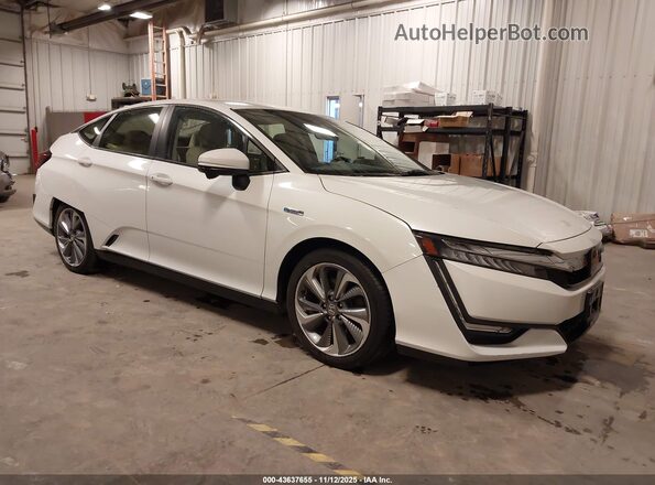 JHMZC5F17JC006498 2018 HONDA CLARITY PLUG-IN HYBRID Белый Передняя правая четверть