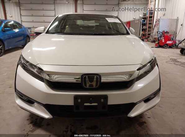 JHMZC5F17JC006498 2018 HONDA CLARITY PLUG-IN HYBRID Белый Вид щитка приборов