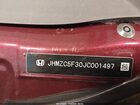 2018 Honda Clarity Plug-in Hybrid Touring Бордовый vin: JHMZC5F30JC001497